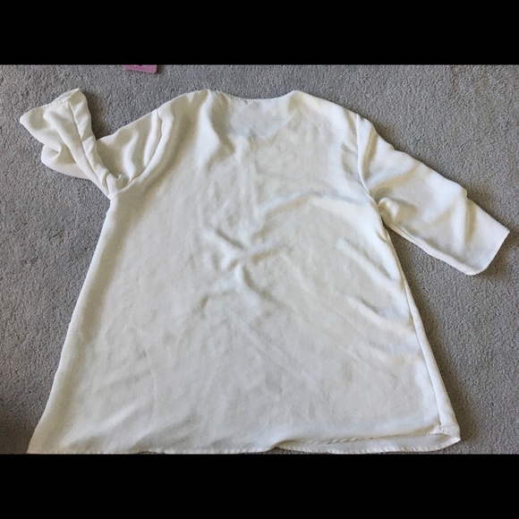 Zara Ivory Tunic Top - Picture 5 of 7